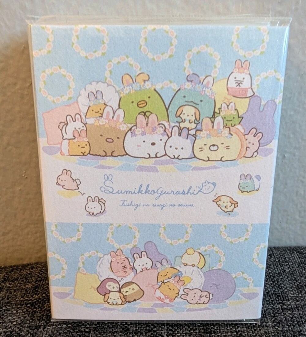 Sumikko Gurashi Stationery Mysterious Rabbit Garden Theme Set